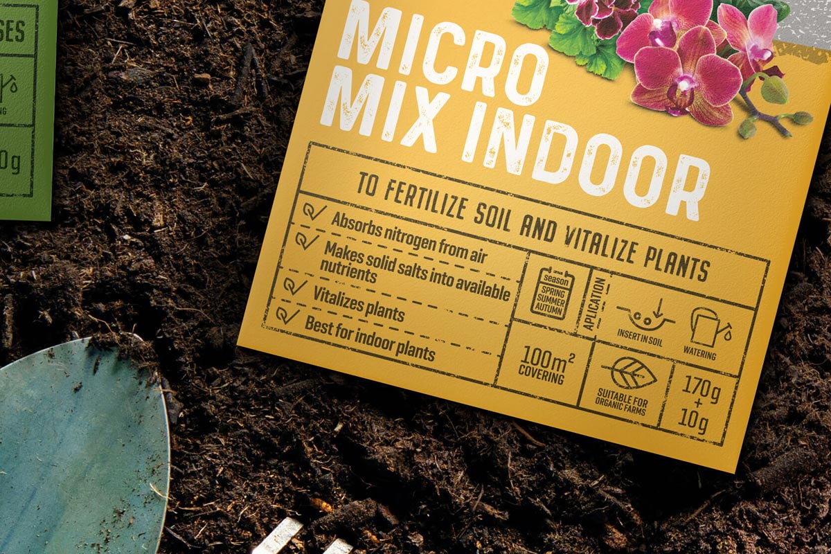 家庭園藝有機(jī)肥包裝設(shè)計